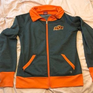 Oklahoma State zip-up jacket